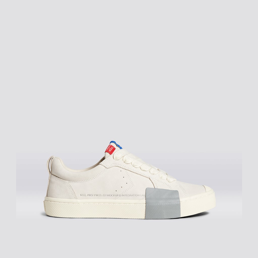 OCA LOW Cariuma Low Top Daim Off-White Vintage Homme | PHS-2482766